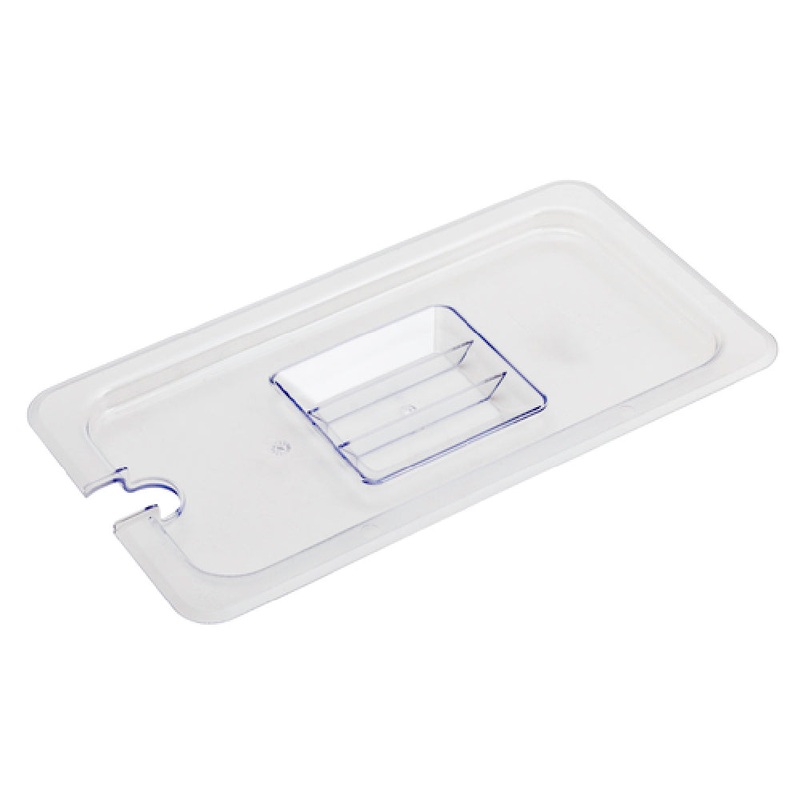 Alegacy Foodservice Products PCC22132NC E Economy Food Pan Cover 1/3 Size 12-3/4 X 6-7/8