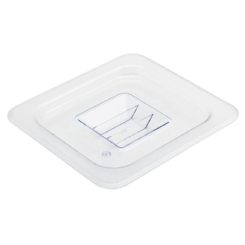 Alegacy Foodservice Products PCC22162 E Economy Food Pan Cover 1/6 Size 6-7/8 X 6-3/8