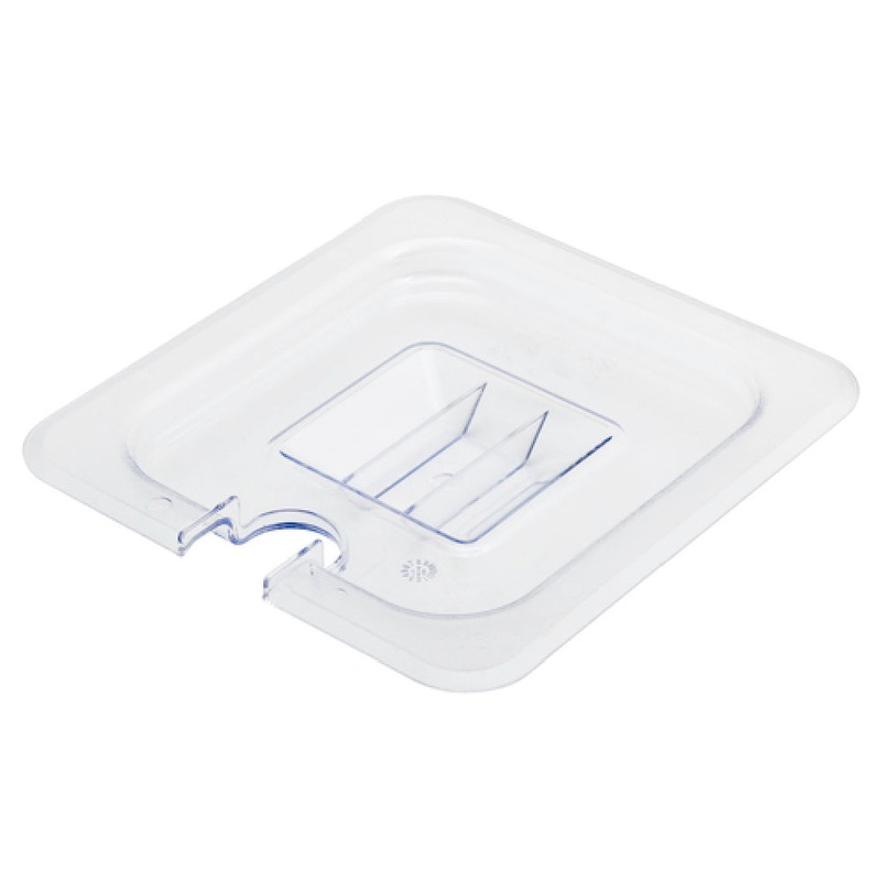 Alegacy Foodservice Products PCC22162NC E Economy Food Pan Cover 1/6 Size 6-7/8 X 6-3/8