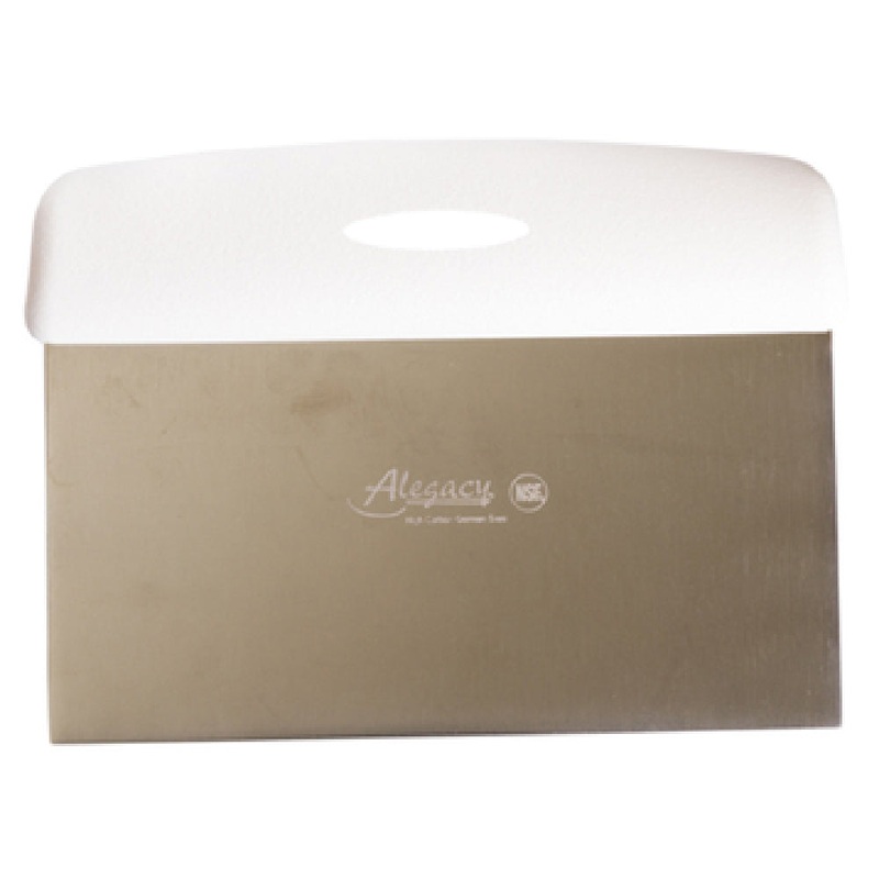 Alegacy Foodservice Products PC182WHCH E Economy Dough Scraper 6 X 3 Blade Rectangular