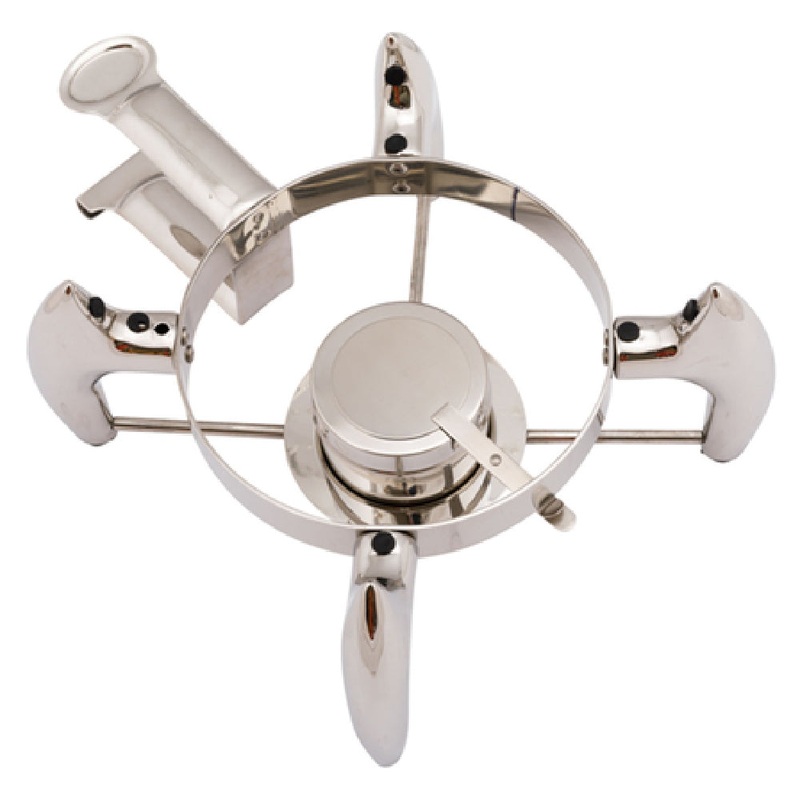 Alegacy Foodservice Products ST1004 Induction Chafing Dish Stand 15-1/4 X 11 X 4-3/4 Round (for RD1004)