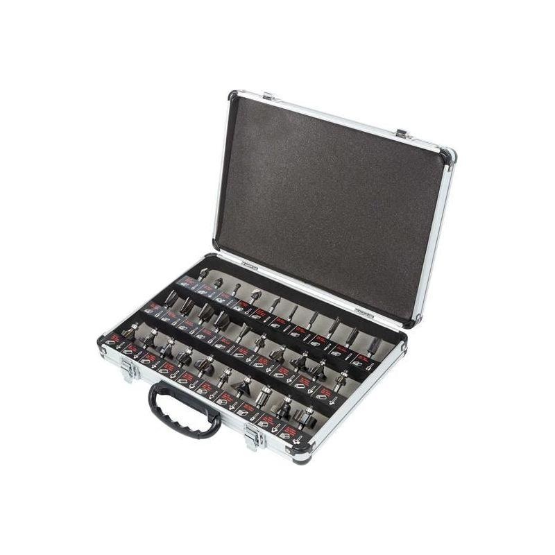 Trend SET/SS31X1/4TC TCT Router Cutter Set, 30 Piece