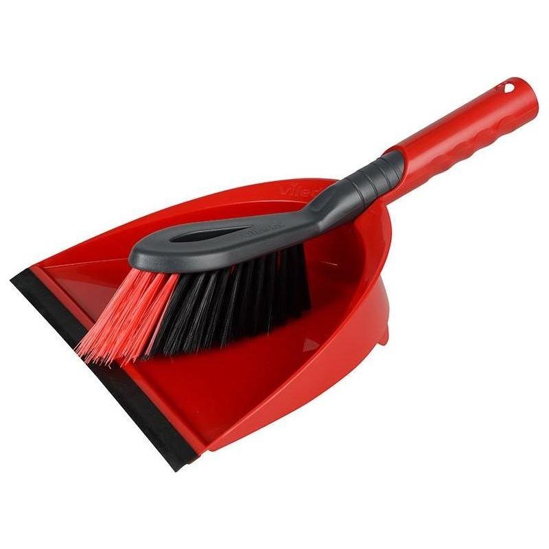 Vileda 2-in-1 Dustpan and Brush Set