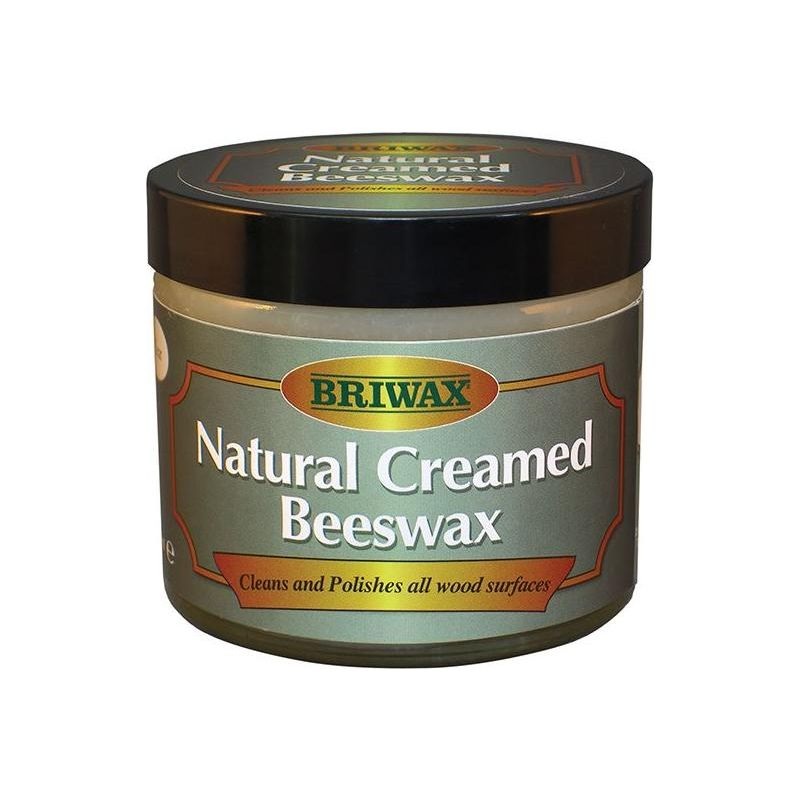 Briwax Natural Creamed Beeswax Clear 250ml
