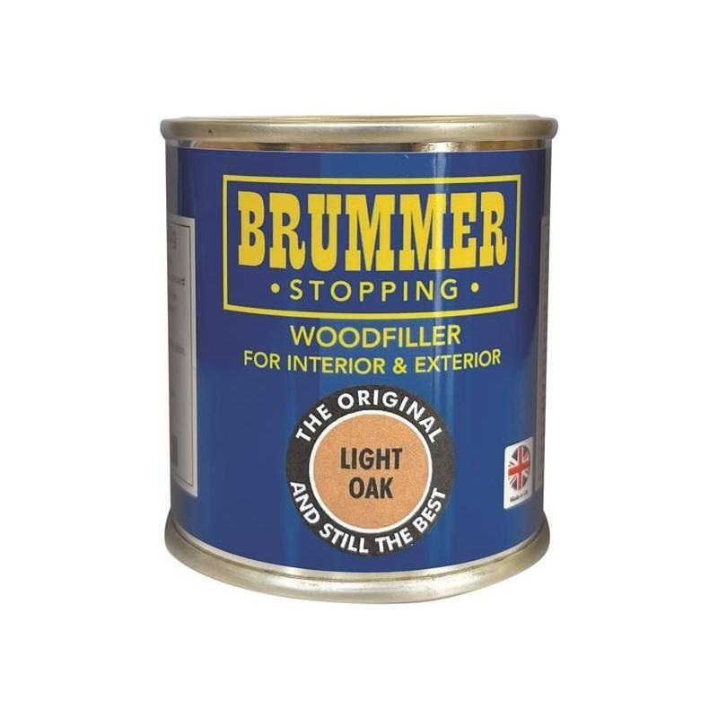 Brummer Wood Filler Light Oak 250g