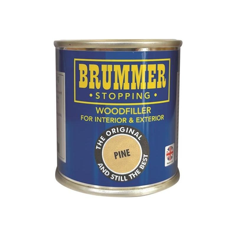 Brummer Wood Filler Pine 250g