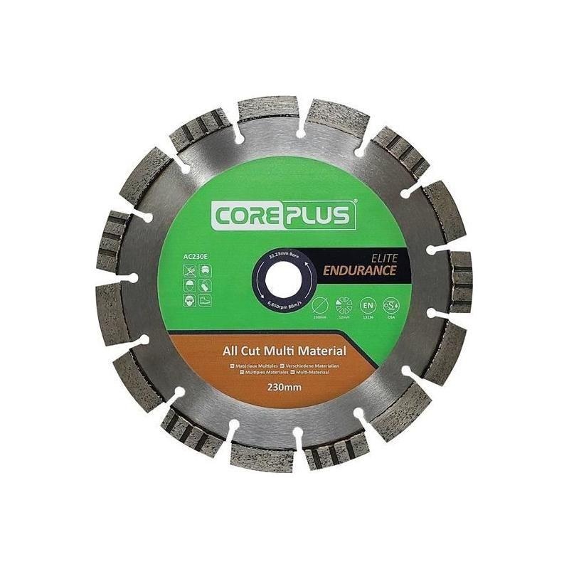 Coreplus AC230E Elite All Cut Multi-Material Diamond Blade 230mm