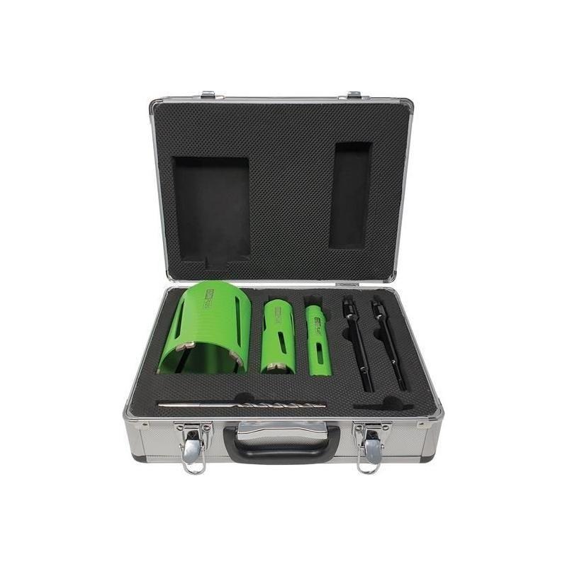 Coreplus DCDKIT7 Diamond Dry Core Drill Bit Set, 7 Piece