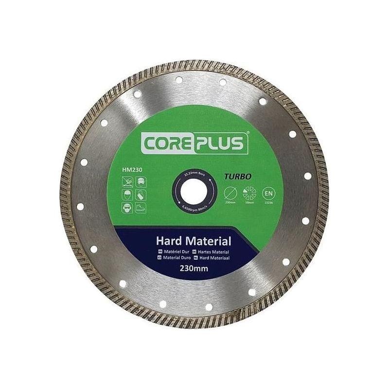 Coreplus HM230 Hard Material Turbo Diamond Blade 230mm