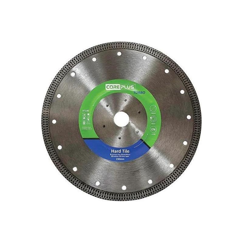 Coreplus HT230 Hard Tile Turbo Diamond Blade 230mm