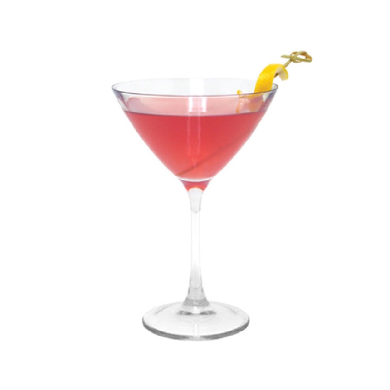 FOH AMA007CLT23 Drinkwise Martini Glass 10 Oz. 4-1/2 Dia. X 6-3/4H