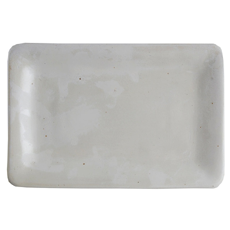 Orion Trading & Design X132-BR Studio Stoneware Plate 8-3/4 X 6 Small