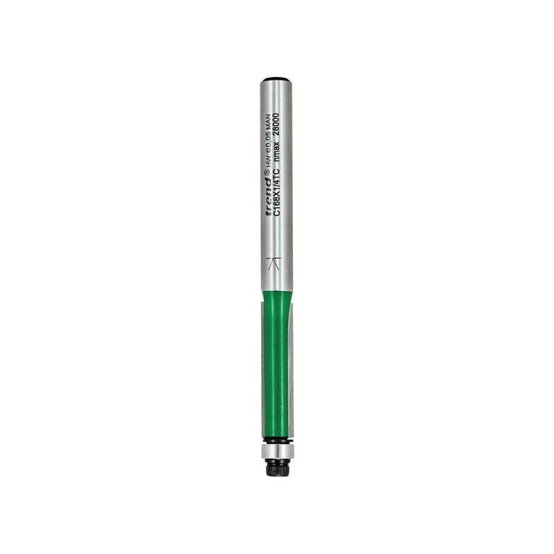Trend C168 x 1/4TC Guided Trimmer 6.35 x 25.4mm