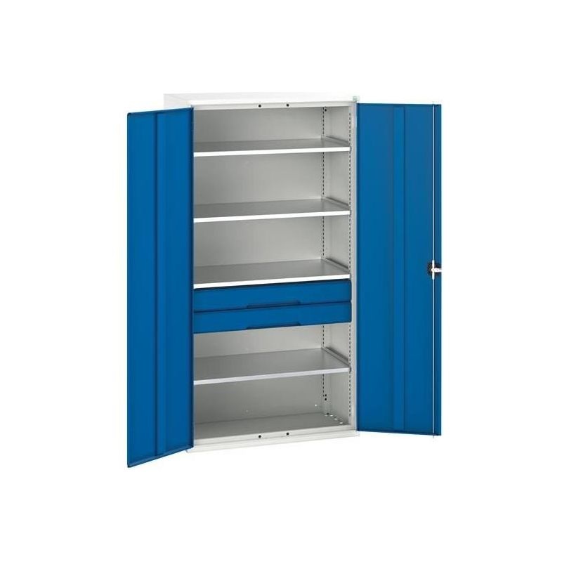 Bott Verso Kitted Cupboard, 4 Shelf & 2 Drawer