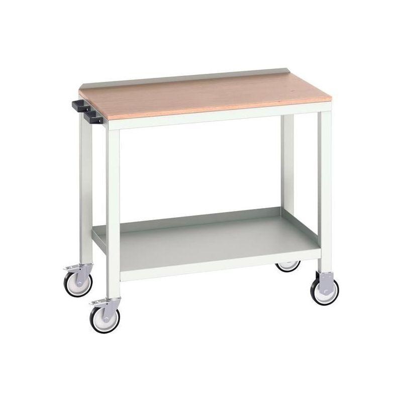 Bott Verso Mobile Welded Bench, Multiplex Wood Top 1000 x 600mm