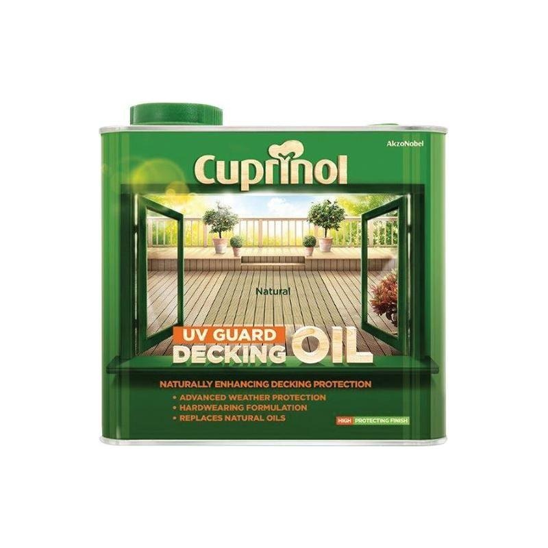 Cuprinol UV Guard Decking Oil Natural 2.5 litre