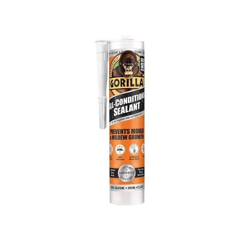 Gorilla Glue Gorilla All Condition Sealant Clear 295ml