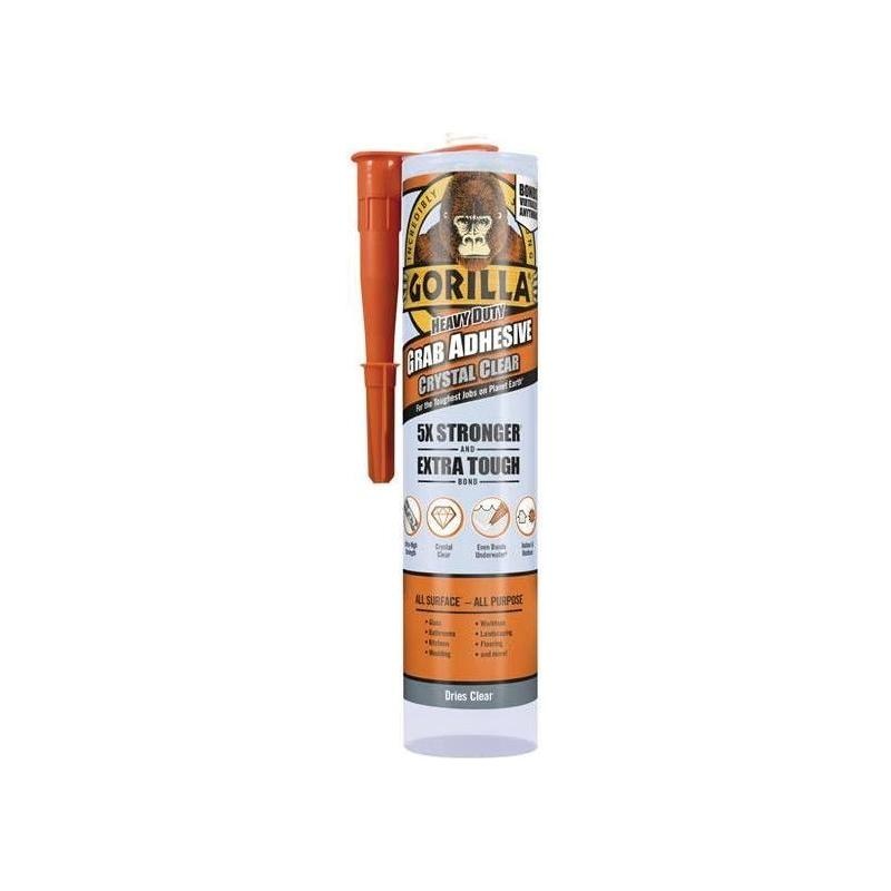 Gorilla Glue Gorilla Heavy-Duty Grab Adhesive Clear 270ml