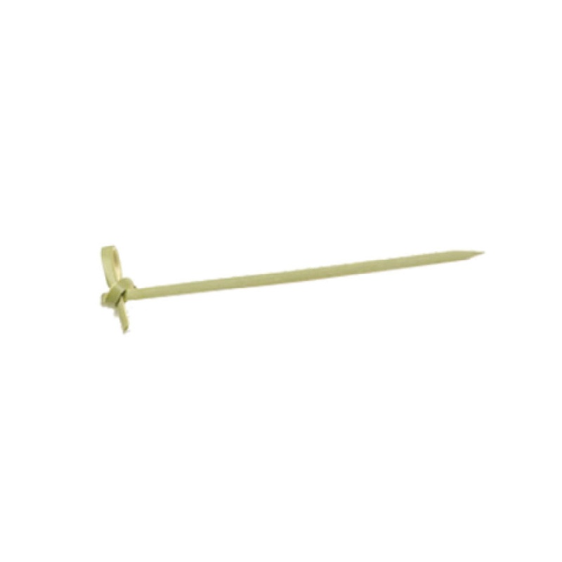 FOH AST012NAB83 Servewise Disposable Knotted Picks 3-1/2 Bamboo