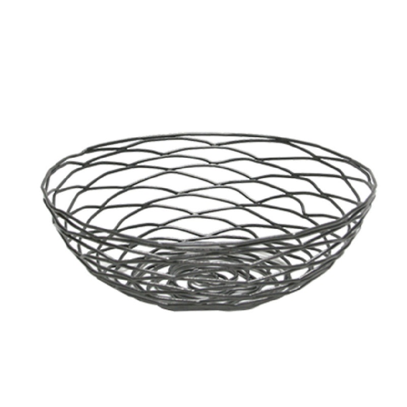 FOH BBK007GYI22 Wireware Basket 10 Dia. X 3H Round