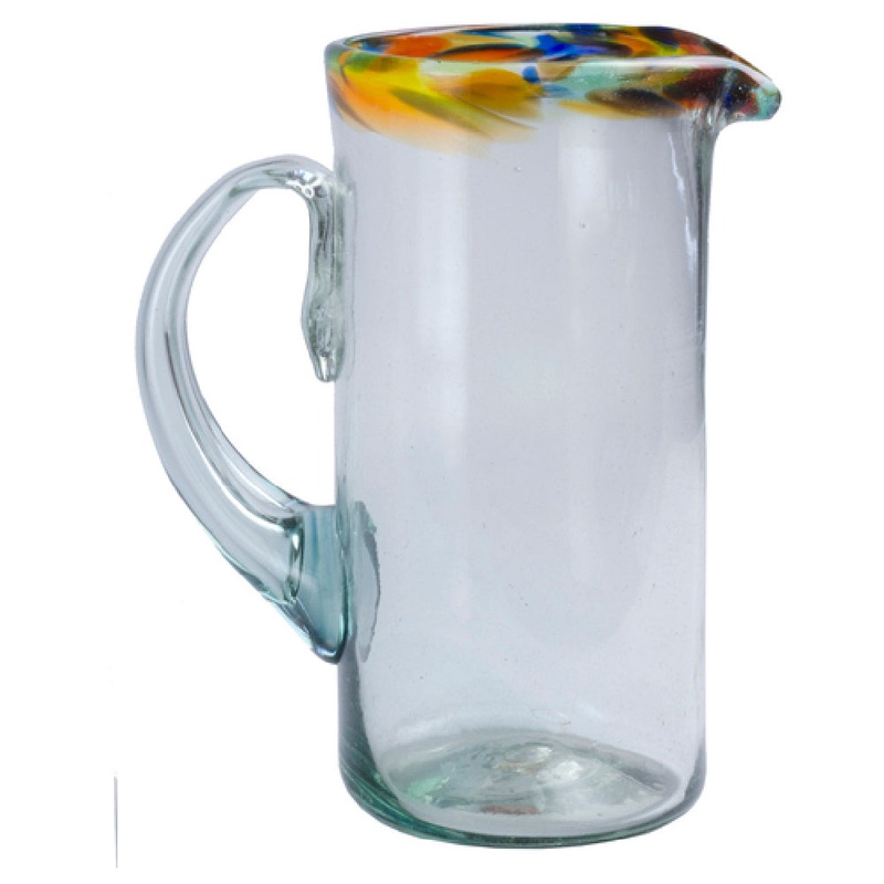 Orion Trading & Design G301-MR Confetti Margarita Pitcher 56 Oz. 4-1/2 Dia. X 8-1/2H