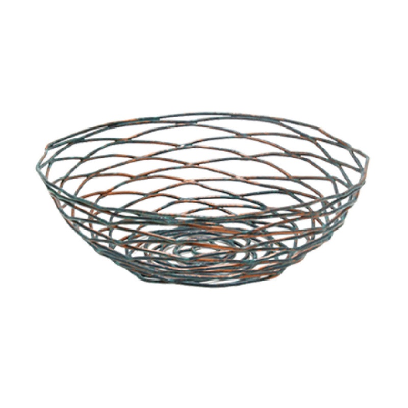 FOH BBK013PTI22 Wireware Bowl 8 Dia. X 2-1/2H Round