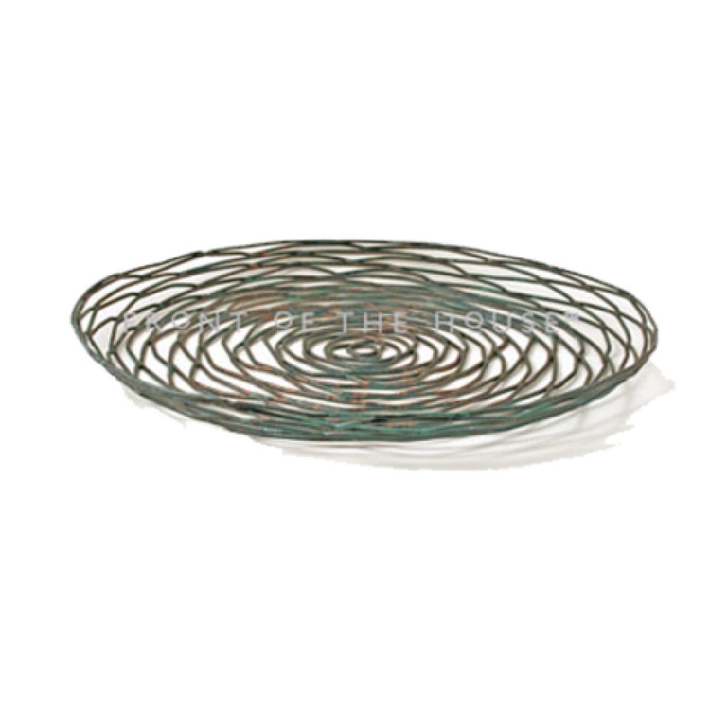 FOH BPT029PTI22 Wireware Plate 12 Dia. X 1 Round