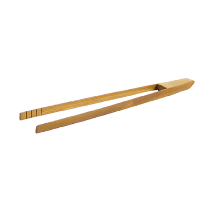 FOH BUT009BBB93 Servewise Re-usable Tongs 12L Bamboo