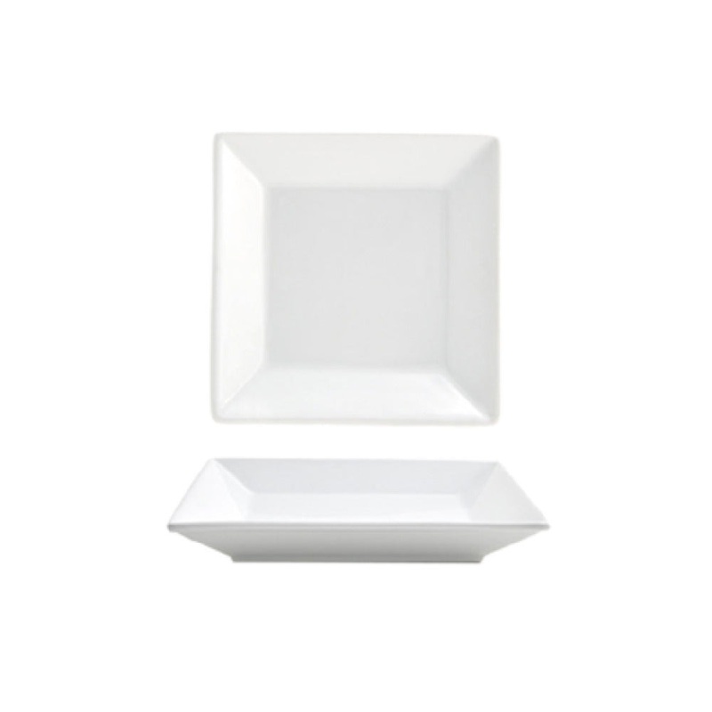 FOH DAP002WHP23 Kyoto Plate 5 X 5 Square