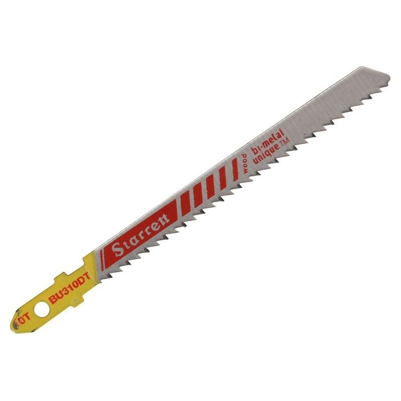 Starrett BU310DT-5 Wood Cutting Jigsaw Blades Pack of 5