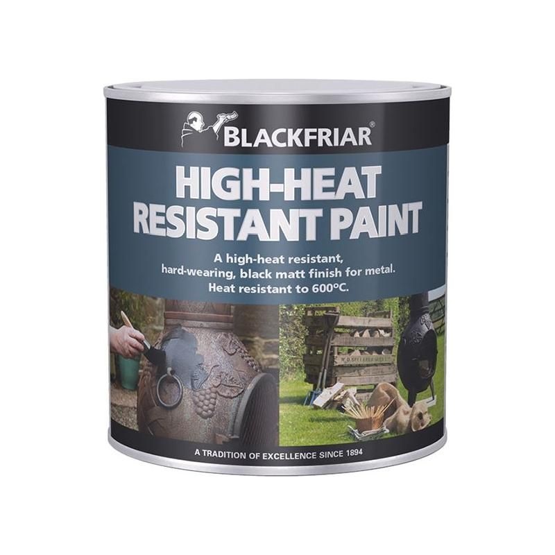 Blackfriar High-Heat Resistant Paint Black 500ml