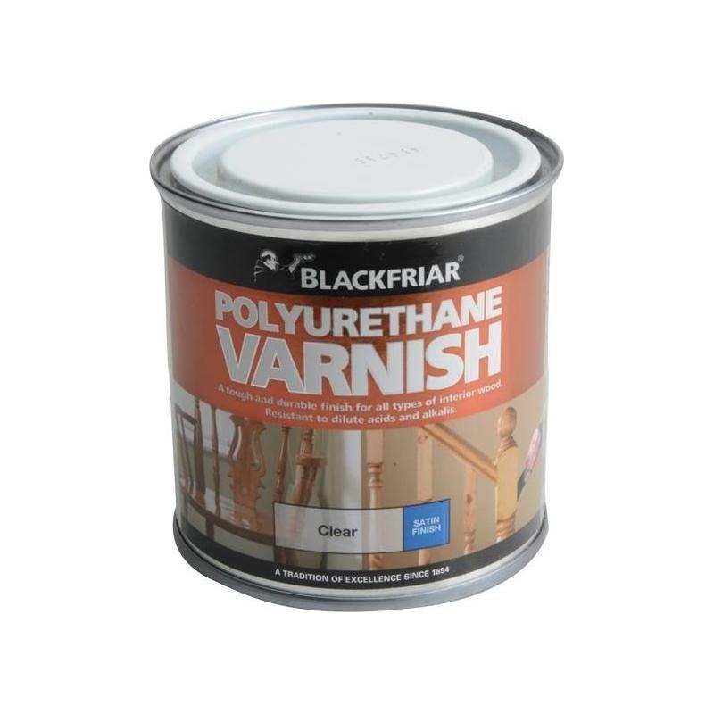 Blackfriar Polyurethane Varnish P100 Clear Satin 250ml