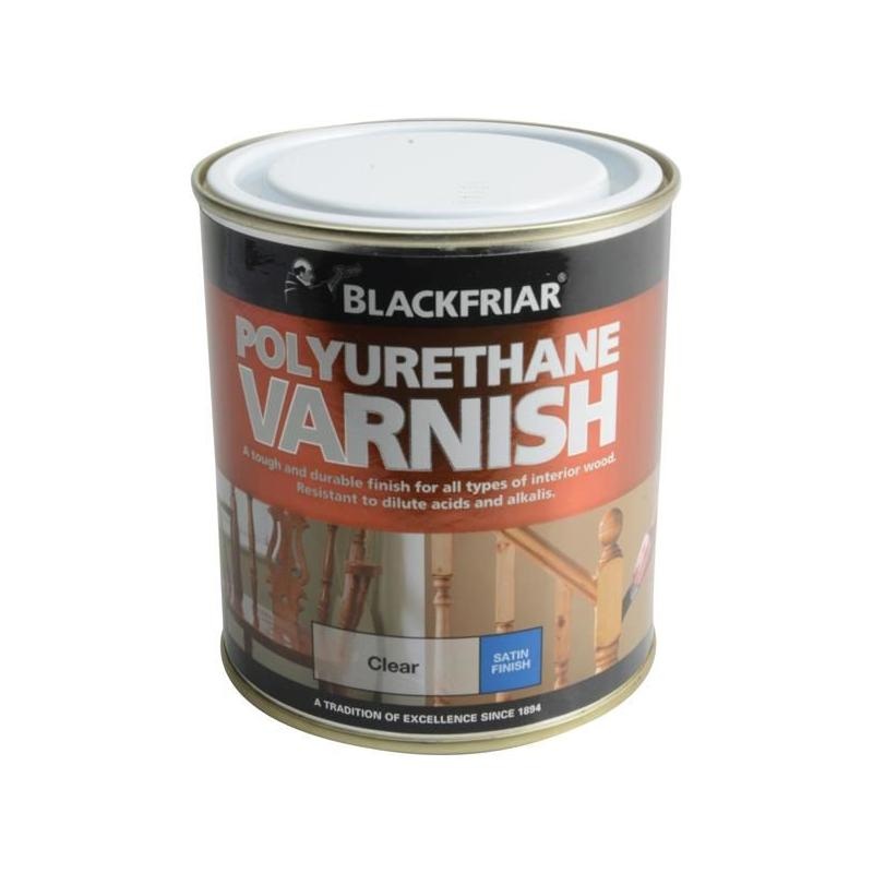 Blackfriar Polyurethane Varnish P100 Clear Satin 500ml