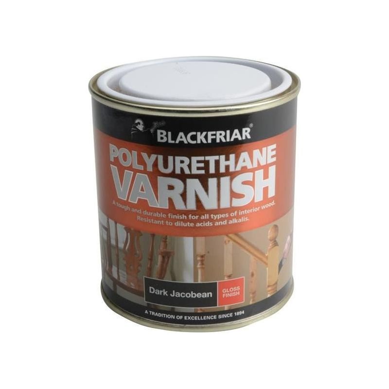 Blackfriar Polyurethane Varnish P85 Dark Jacobean Gloss 500ml