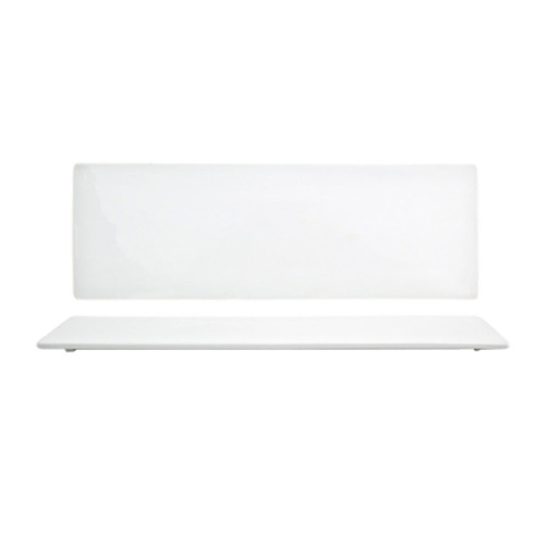 FOH DAP028WHP23 Canvas Plate 12 X 4 X 1/4 Rectangle