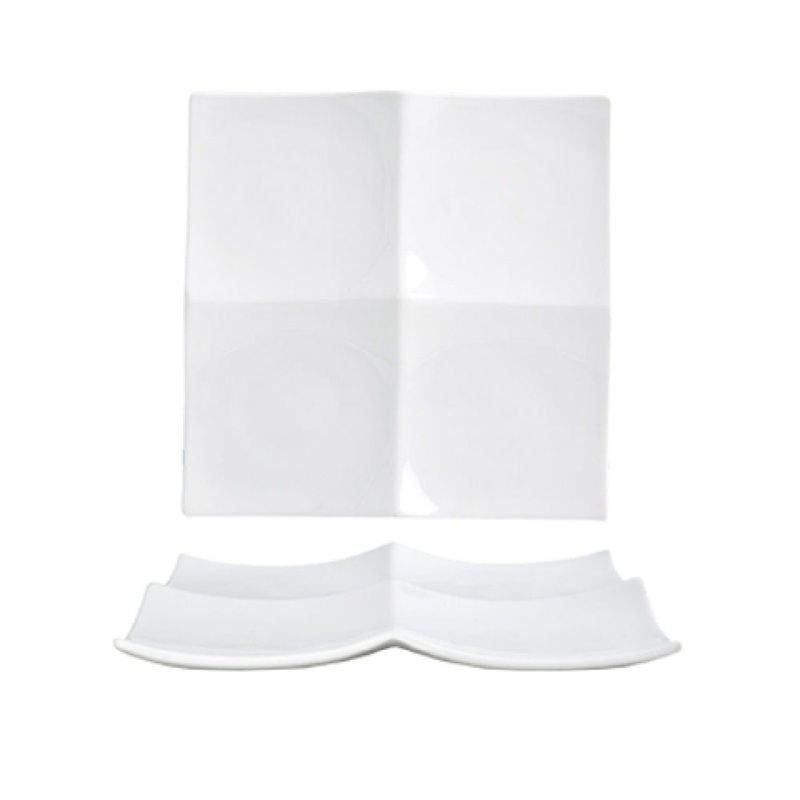 FOH DAP032WHP23 Promotional Pricing May Be Available! Contact Your FOH Sales Representative For Details! Origami Plate