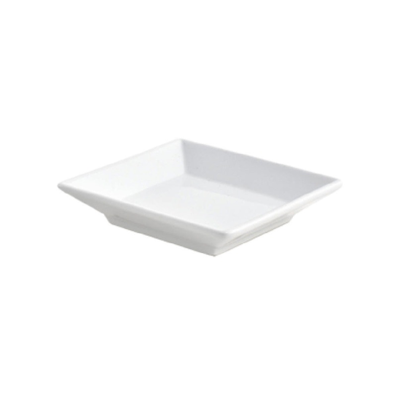 FOH DAP039WHP23 Kyoto Dish 1 Oz. 3-1/2 X 3-1/2 X 3/4