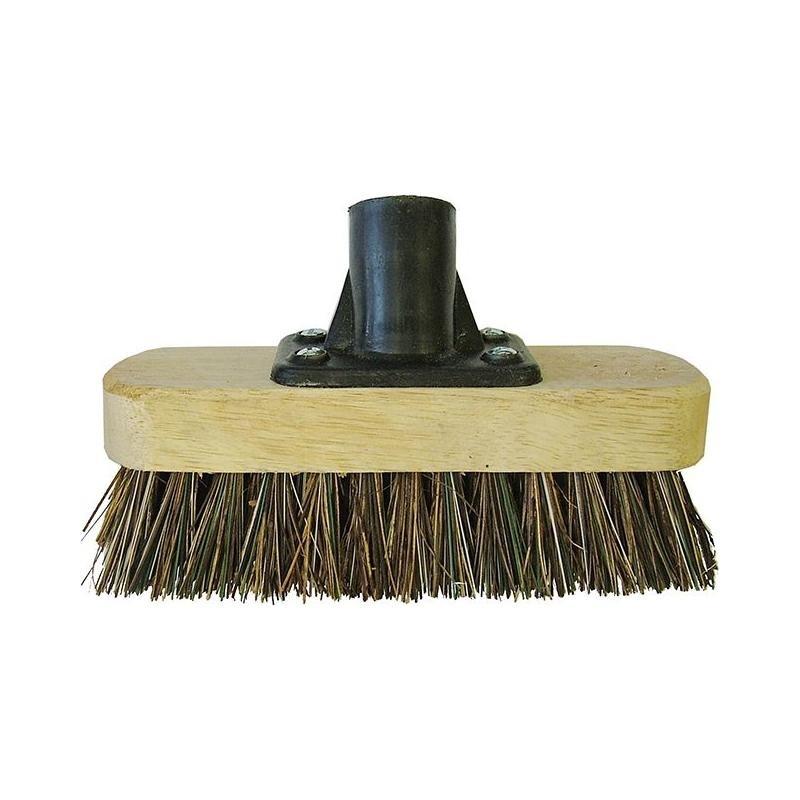 Faithfull Deck Scrub Broom Head 175mm (7in) Threaded Socket