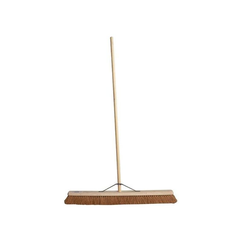 Faithfull Broom Soft Coco 900mm (36in) + Handle & Stay