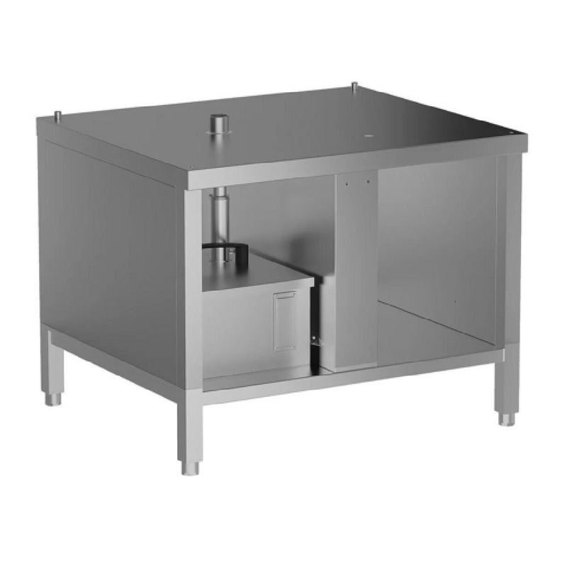 Lainox BSP011PG Open Cabinet With Side Runners & Fat Container Stainless Steel