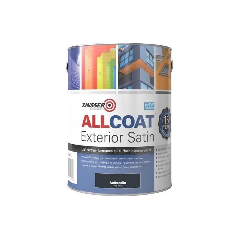 Zinsser AllCoat Exterior Anthracite 2.5 litre