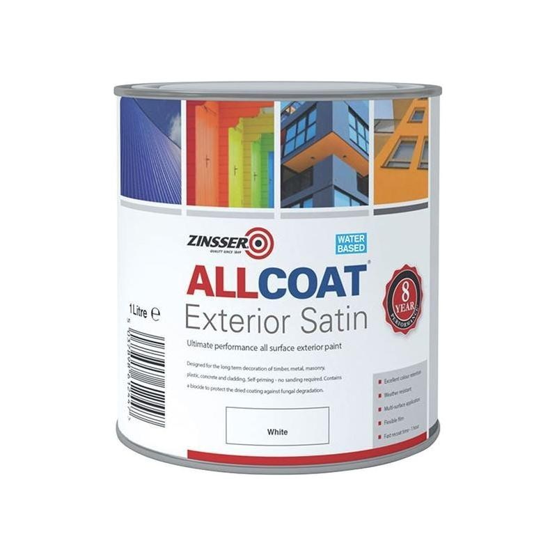 Zinsser AllCoat Exterior White 1 litre