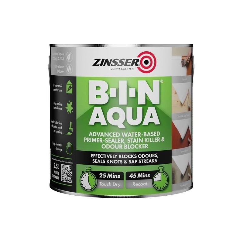 Zinsser B-I-N Aqua 2.5 litre
