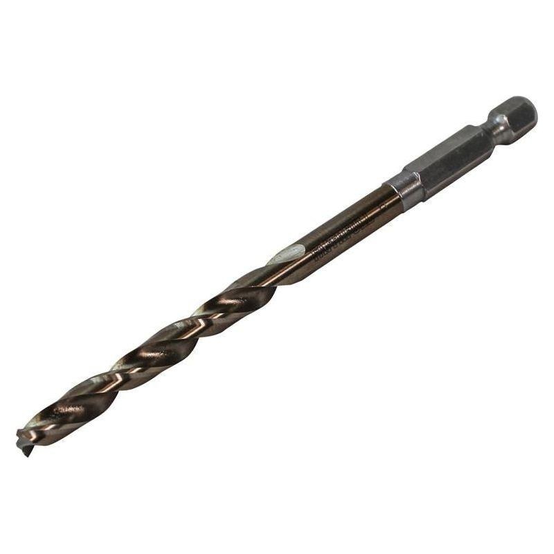 Faithfull HSSE M35 Cobalt Quick-Change Impact Drill Bit 3.0mm OL:77mm WL:33mm
