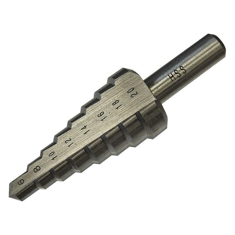 Faithfull HSS Step Drill Bit 6-20mm