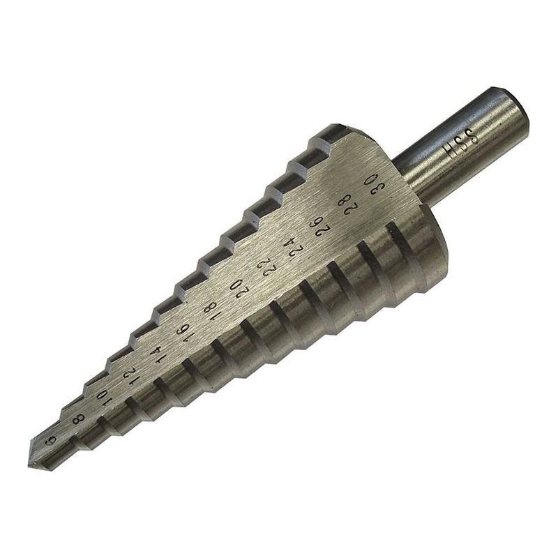 Faithfull HSS Step Drill Bit 6-30mm