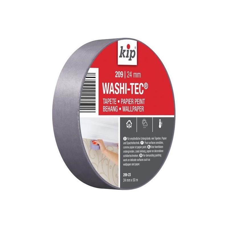 Kip 209 Premium Low Tack WASHI-TEC Masking Tape 24mm x 50m