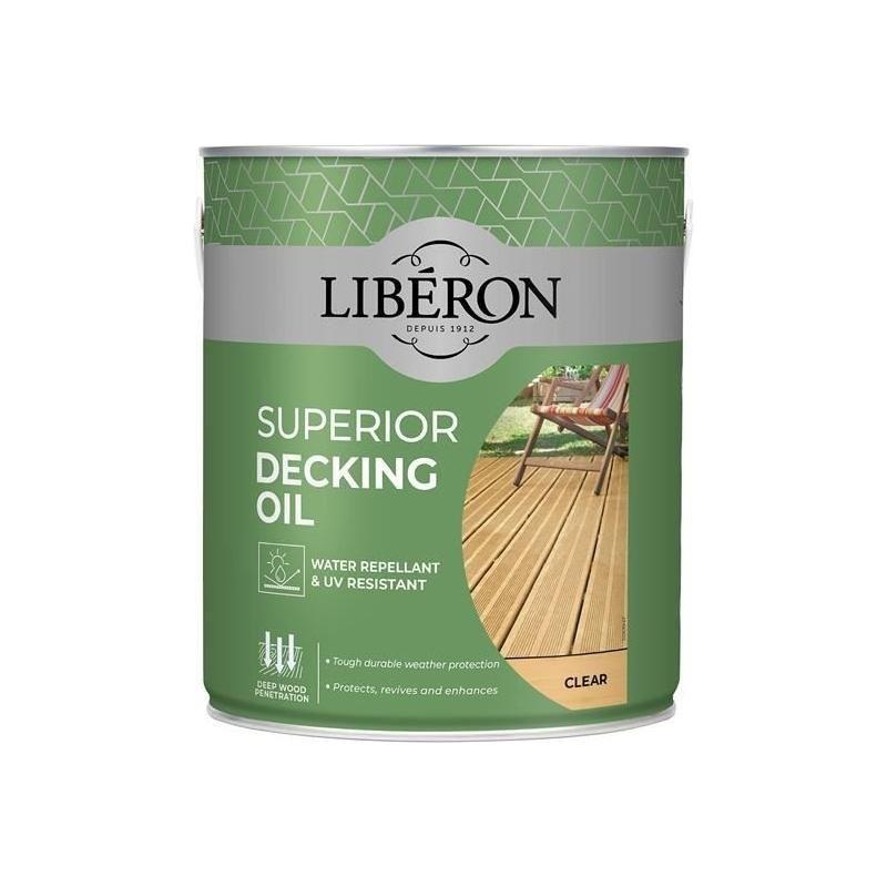 Liberon Superior Decking Oil Clear 2.5 litre
