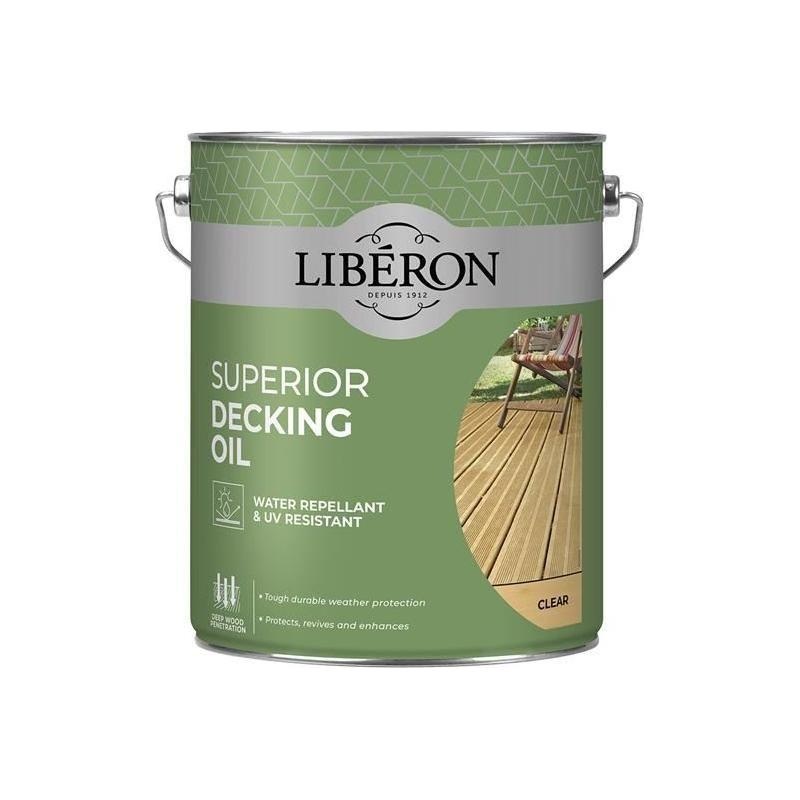 Liberon Superior Decking Oil Clear 5 litre