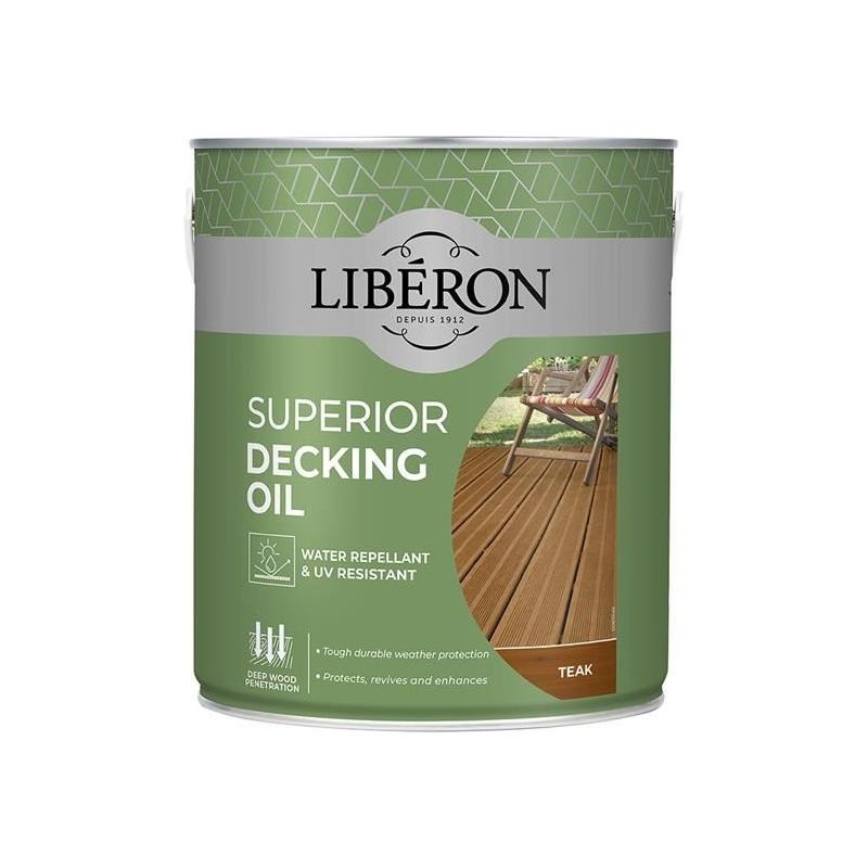 Liberon Superior Decking Oil Teak 2.5 litre